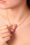 Heliophilia Silver Collar CK9962 Rosa